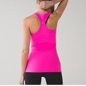 Pink Cool Racerback Lululemon tank top